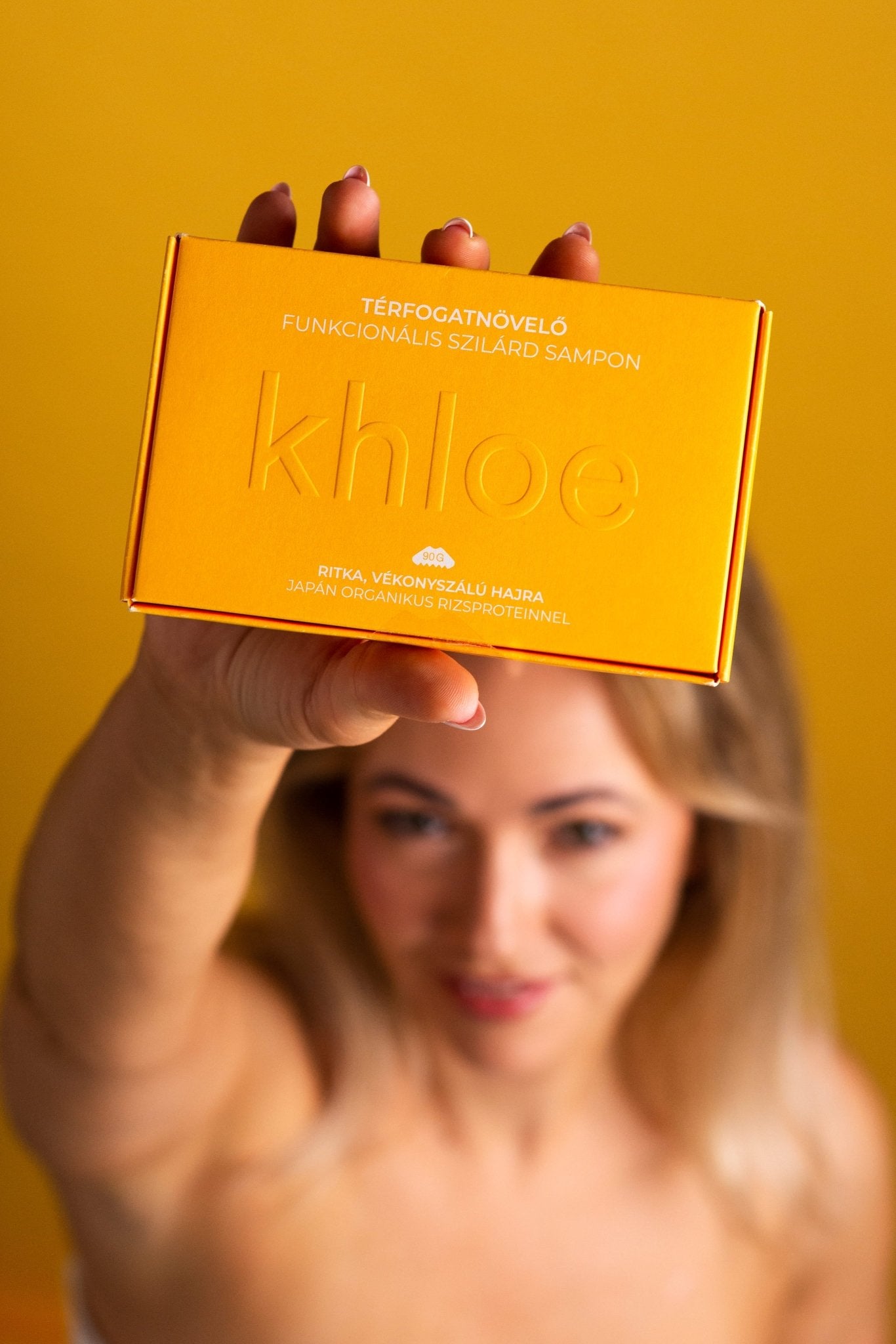 Térfogatnövelő Szilárd Sampon Rizsproteinnel - Khloé ® -