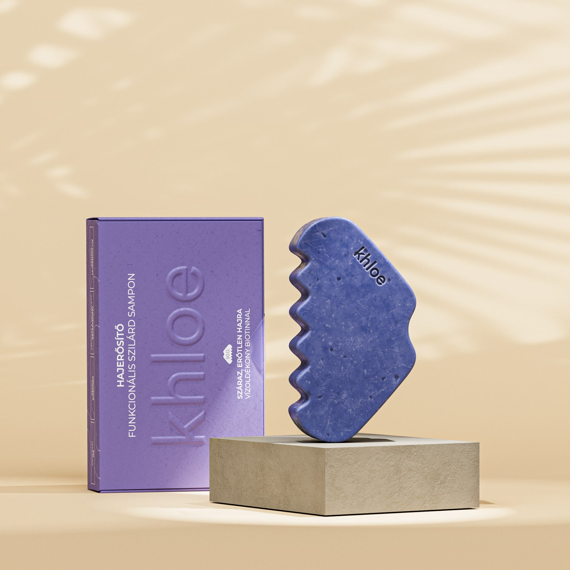 Hajerősítő Szilárd Sampon Biotinnal