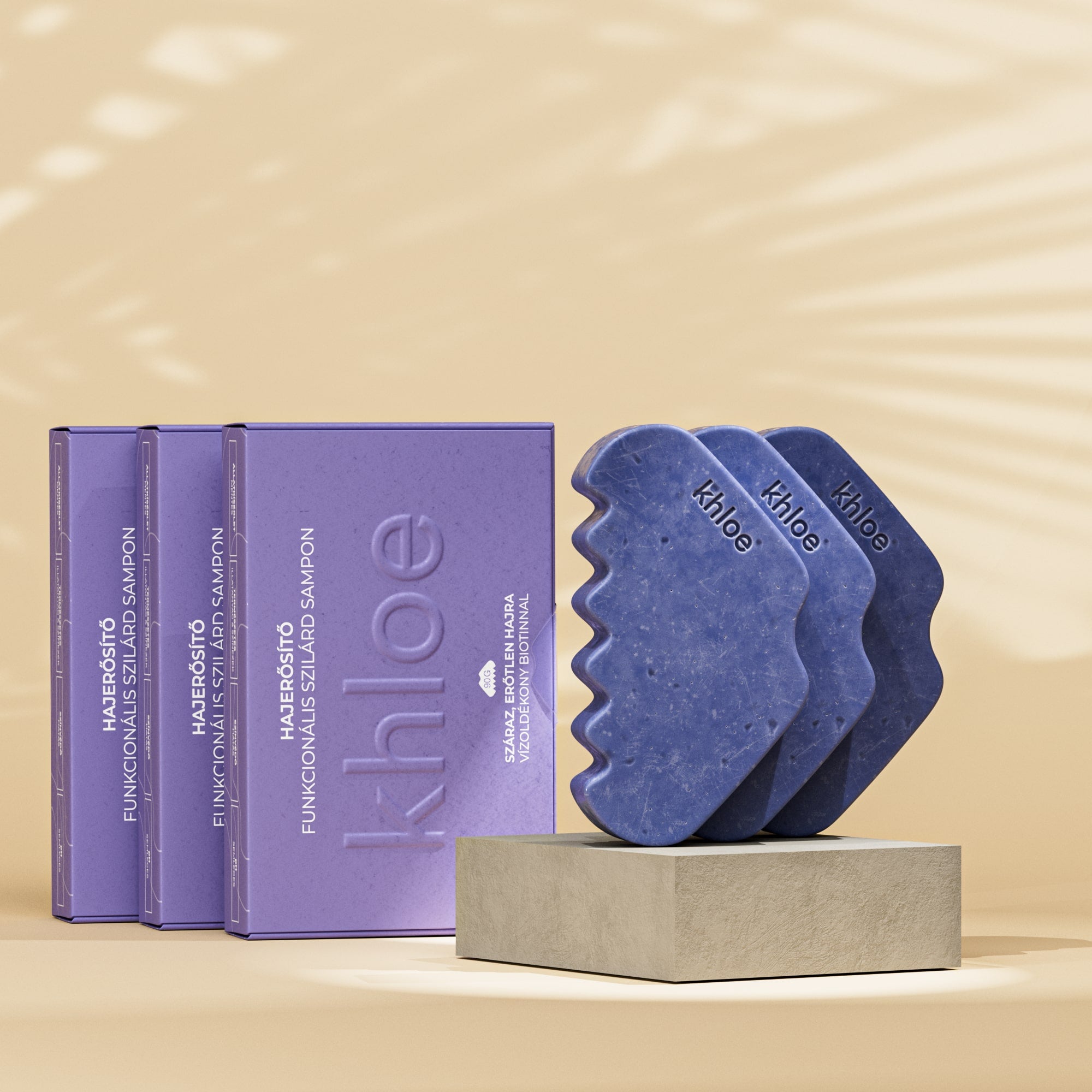 Hajerősítő Szilárd Sampon Biotinnal