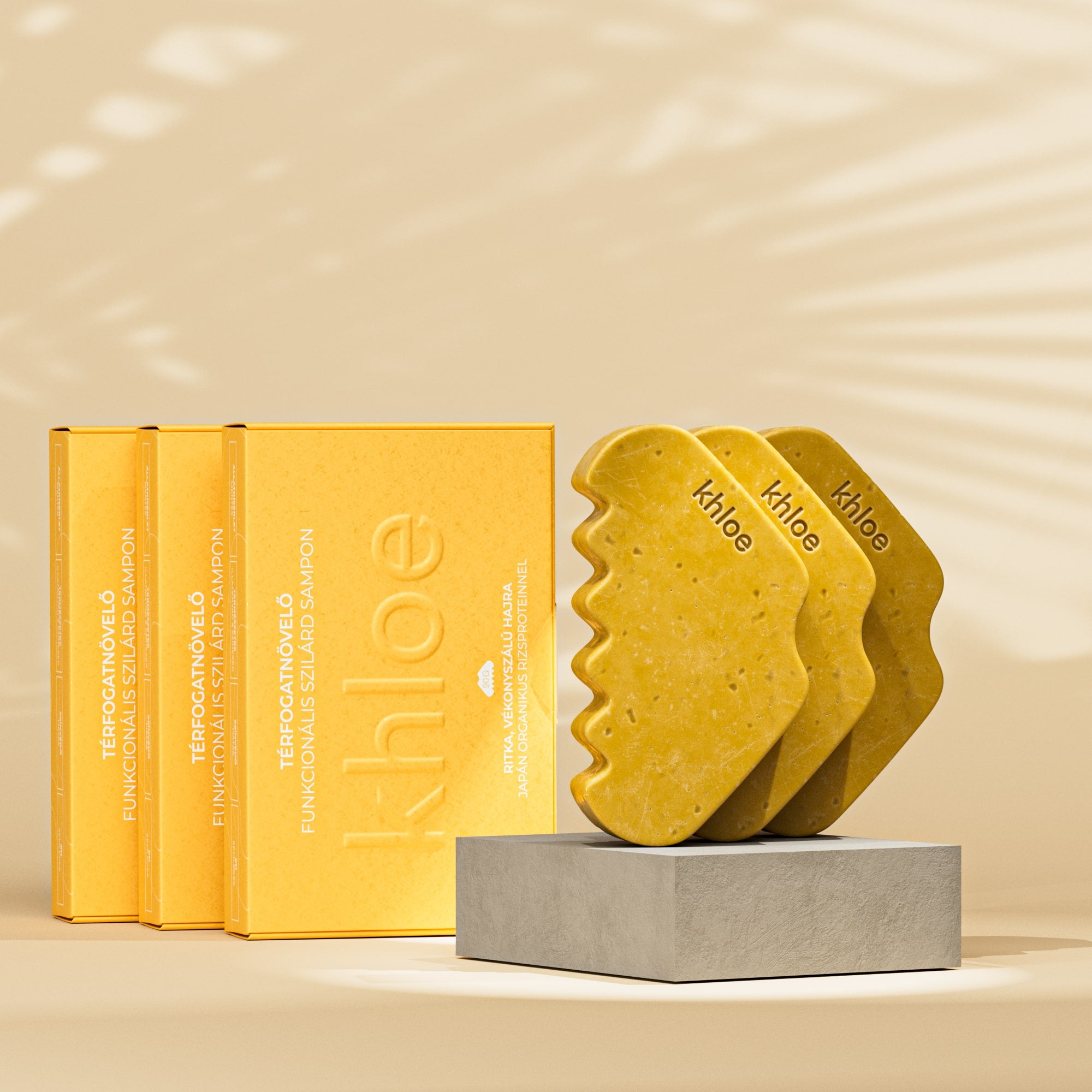 Térfogatnövelő Szilárd Sampon Rizsproteinnel