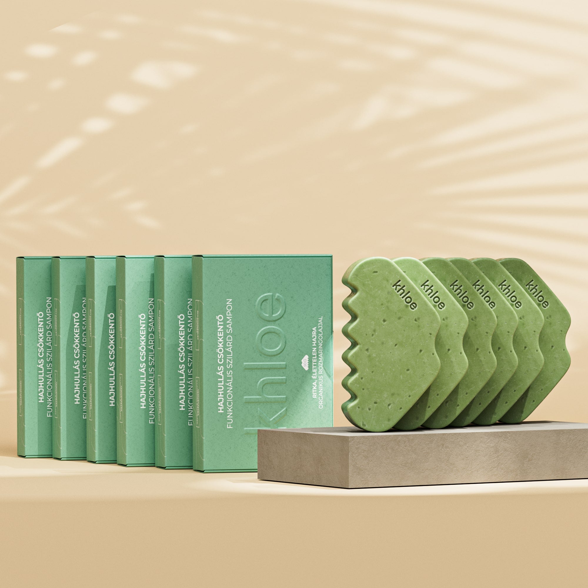 Hajhullás Csökkentő Szilárd Sampon Rozmaringolajjal