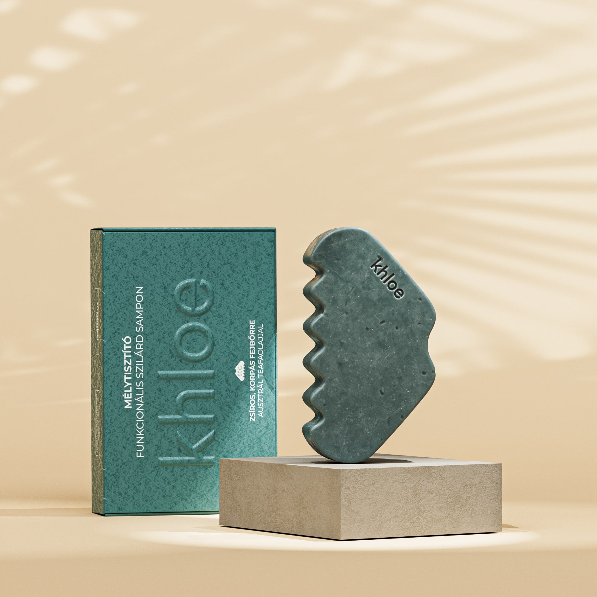 Mélytisztító Szilárd Sampon Teafaolajjal