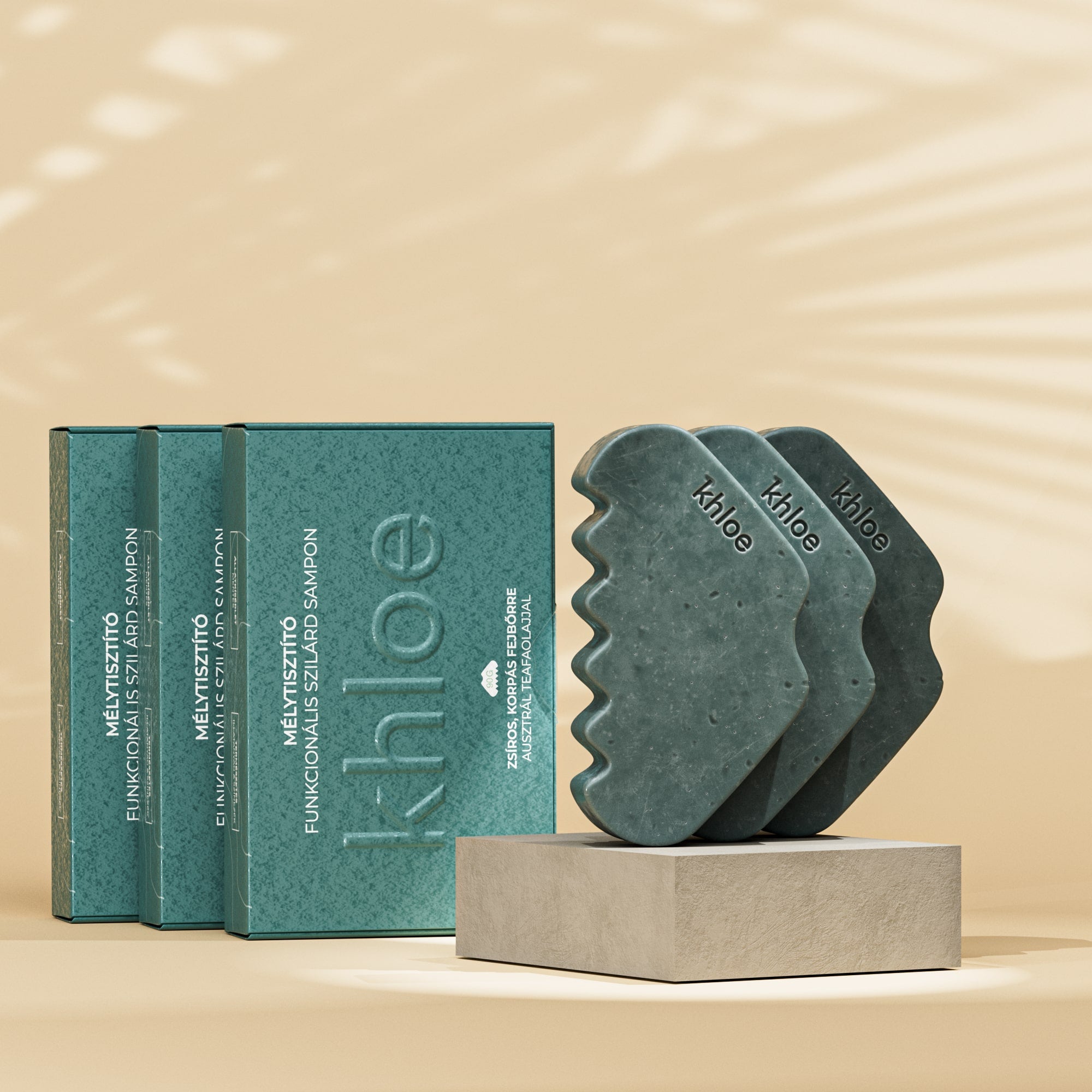 Mélytisztító Szilárd Sampon Teafaolajjal