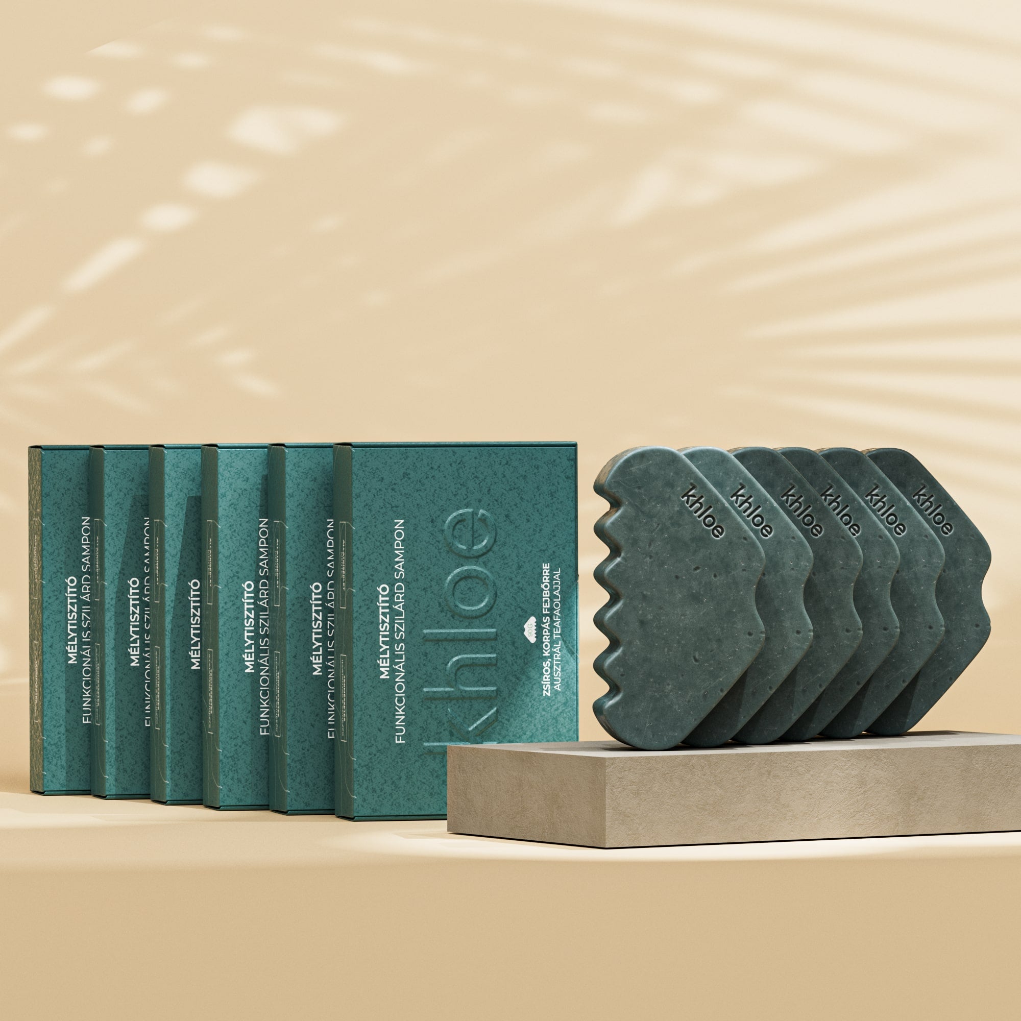 Mélytisztító Szilárd Sampon Teafaolajjal