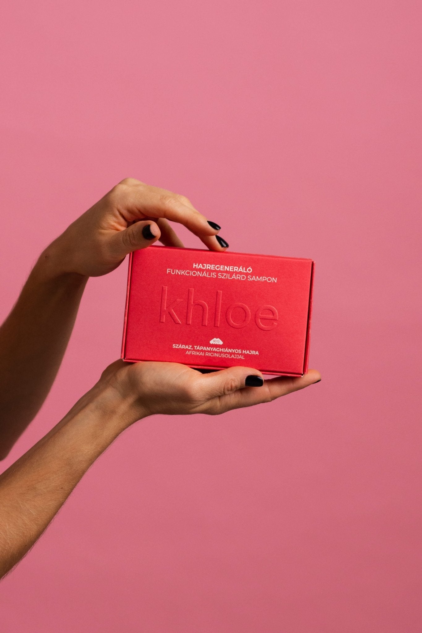 Hajregeneráló Szilárd Sampon Ricinusolajjal - Khloé ® - 