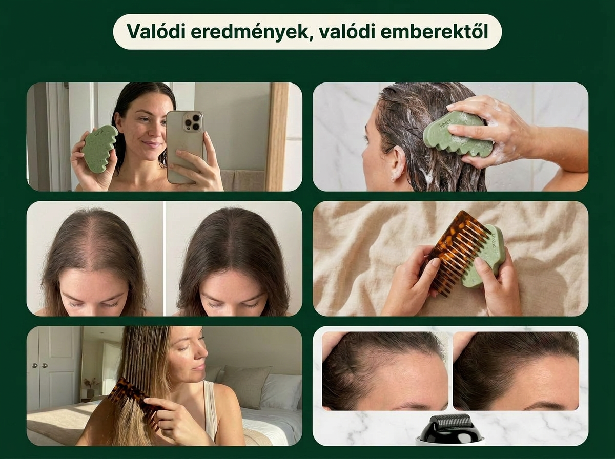 Elégedett vásárlók kollázs